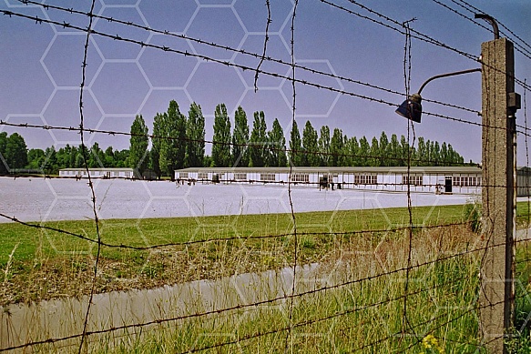 Dachau Barbed Wire Fence 0007