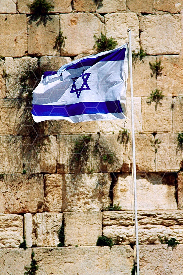 Israel Flag 064