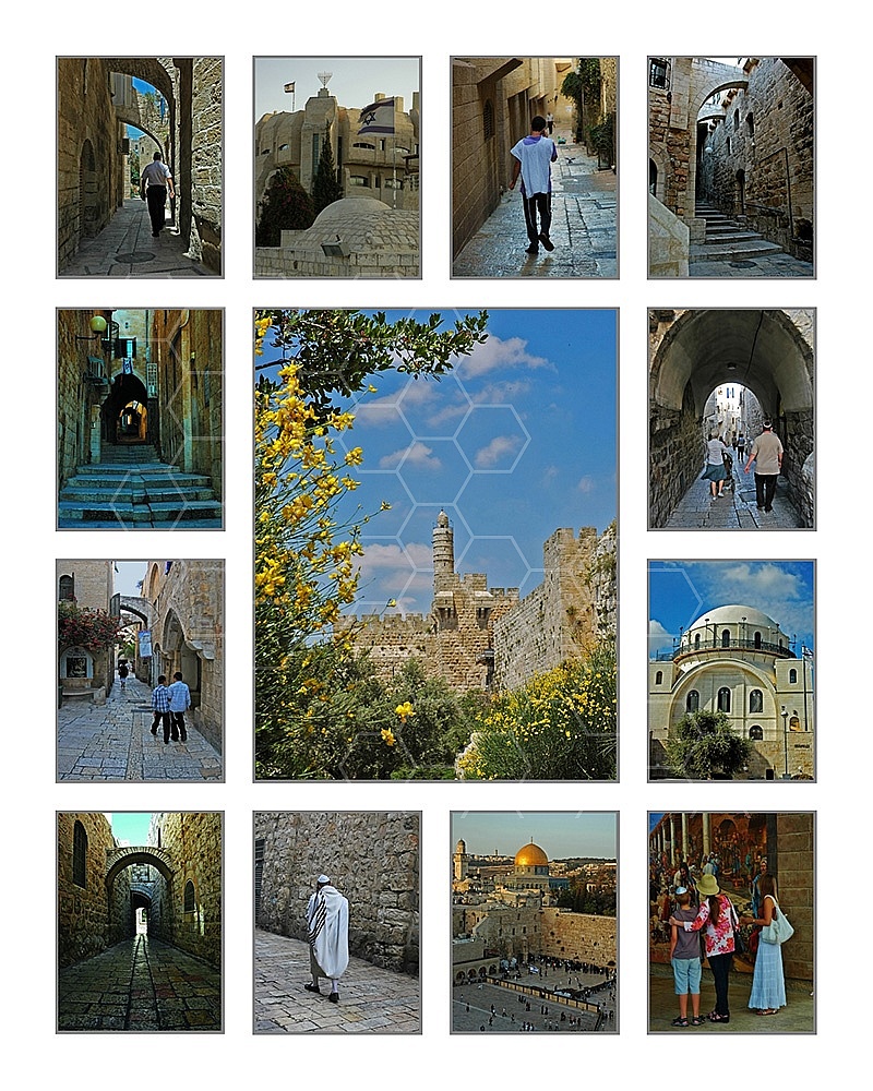 Jerusalem Photo Collages 023