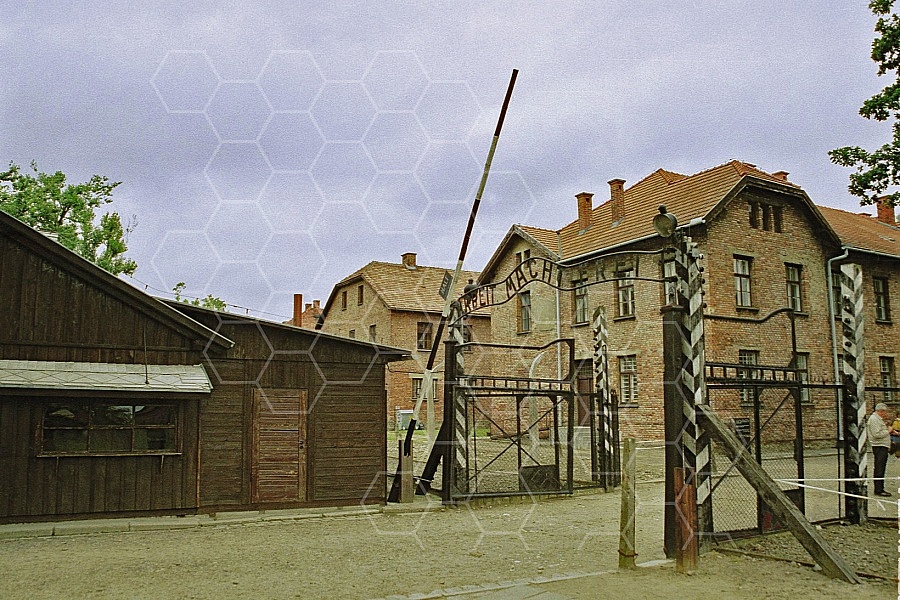 Auschwitz Camp Gates 0019