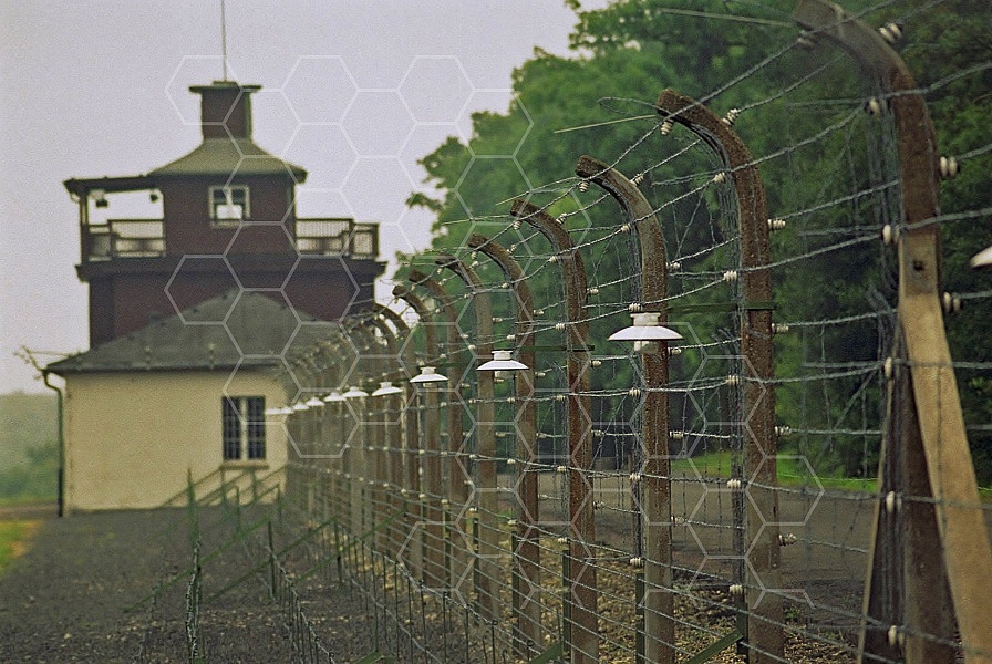 Buchenwald Barbed Wire Fence and Watchtower 0007