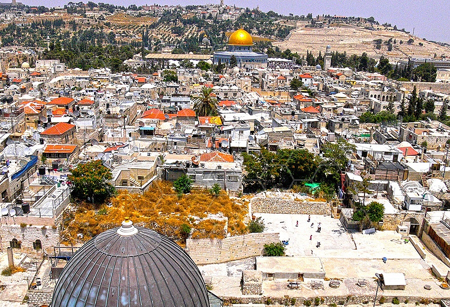 Jerusalem Old City View 002