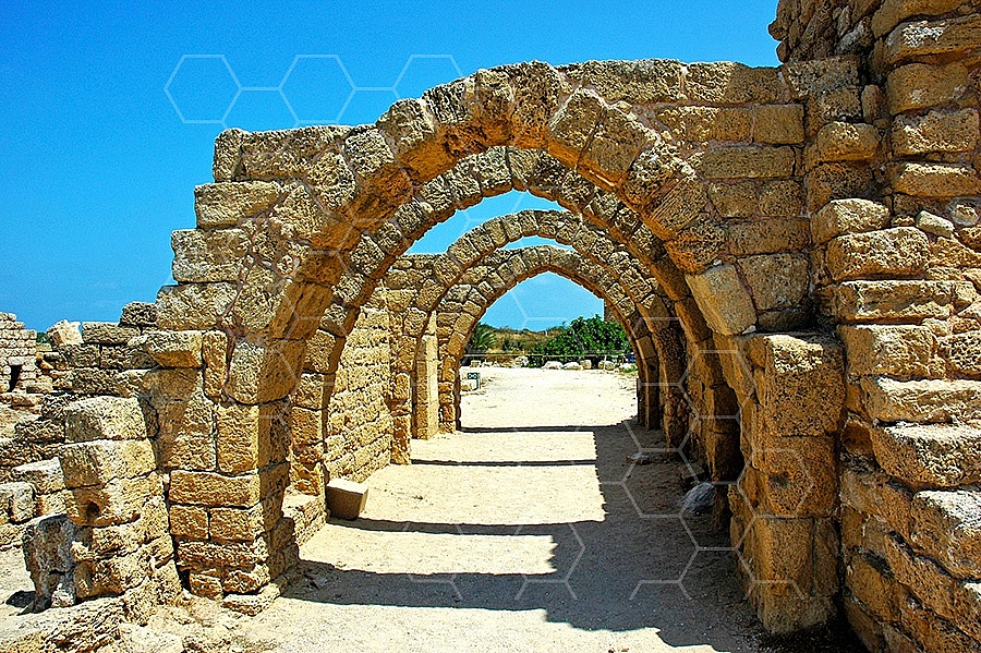 Caesarea Roman Arches 002