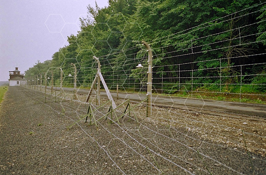 Buchenwald Barbed Wire Fence and Watchtower 0005