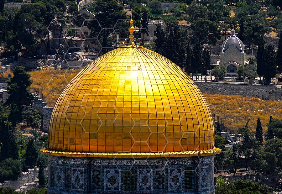 Jerusalem Old City Dome Of The Rock 003
