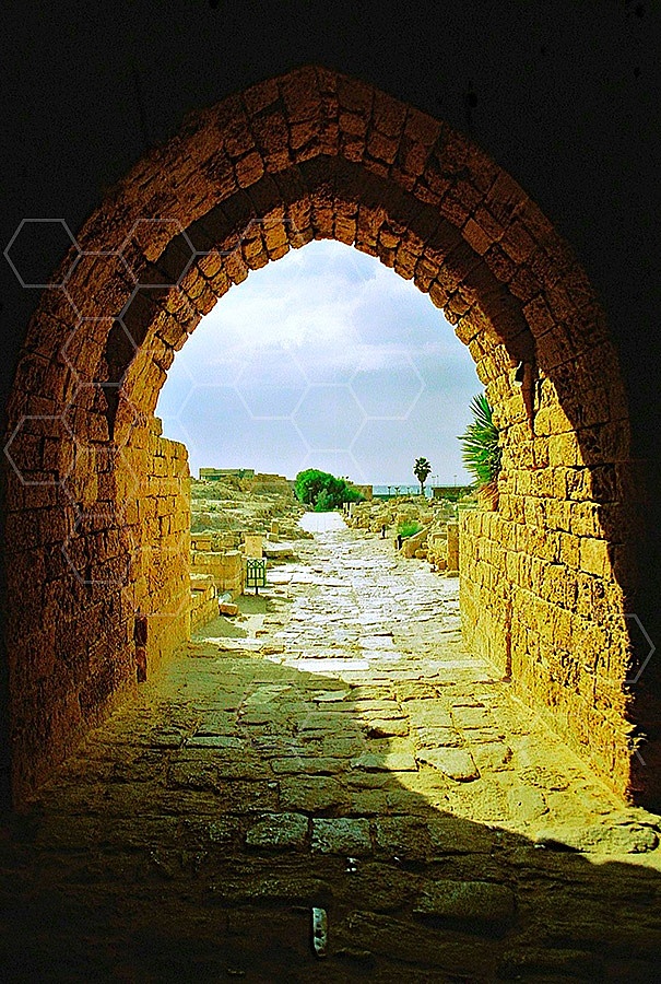 Caesarea Fortress Entrance 003