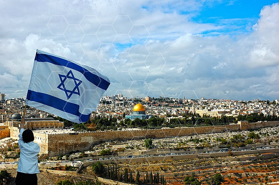 Israel Flag 059