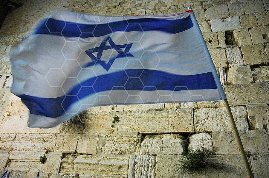 Israel Flag 042