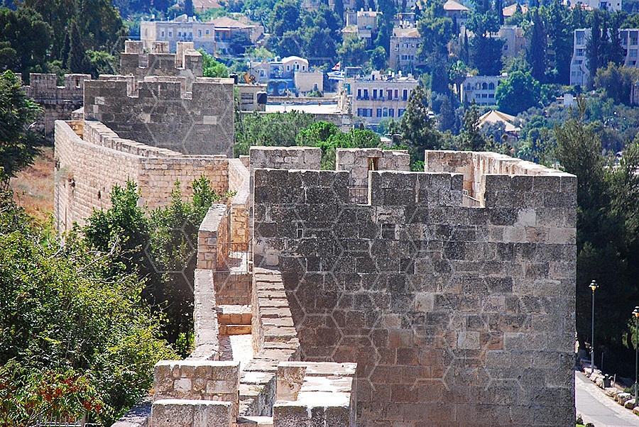 Jerusalem Old City  Walls 030