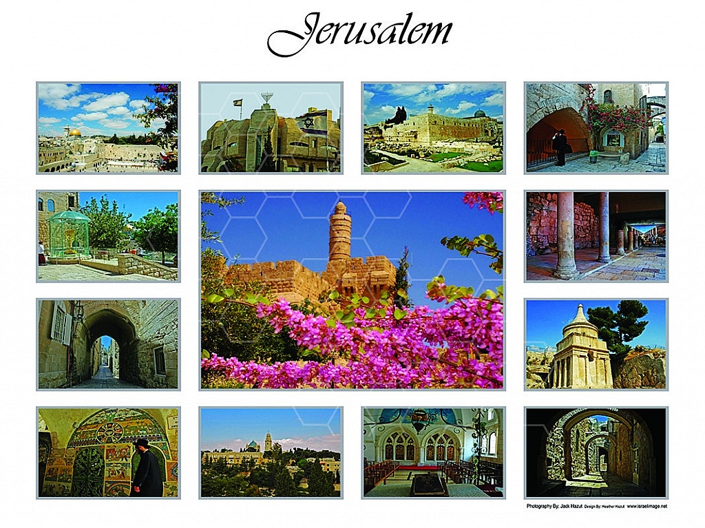 Jerusalem Photo Collages 005