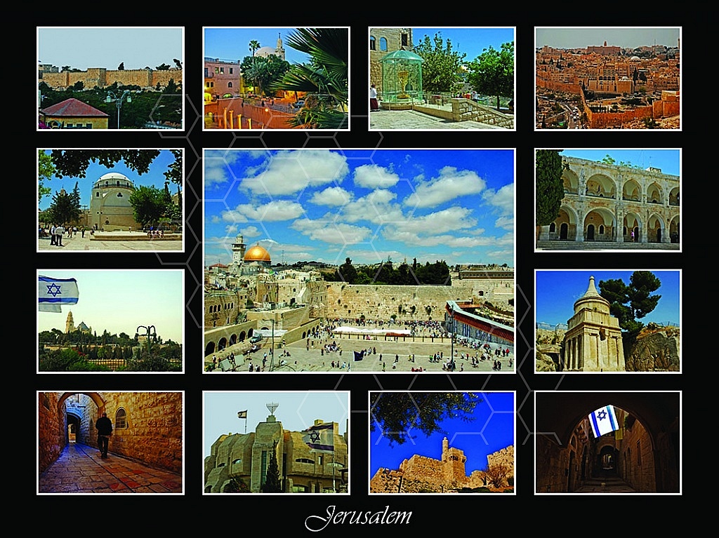 Jerusalem Photo Collages 011