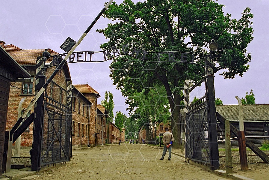 Auschwitz Camp Gates 0002