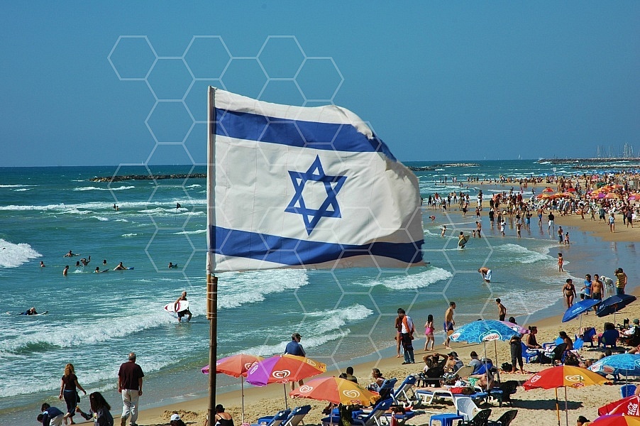 Israel Flag 0077