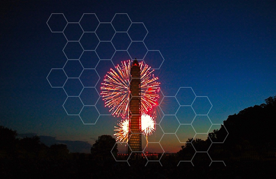 Fourth of July Fireworks Washington DC 0001