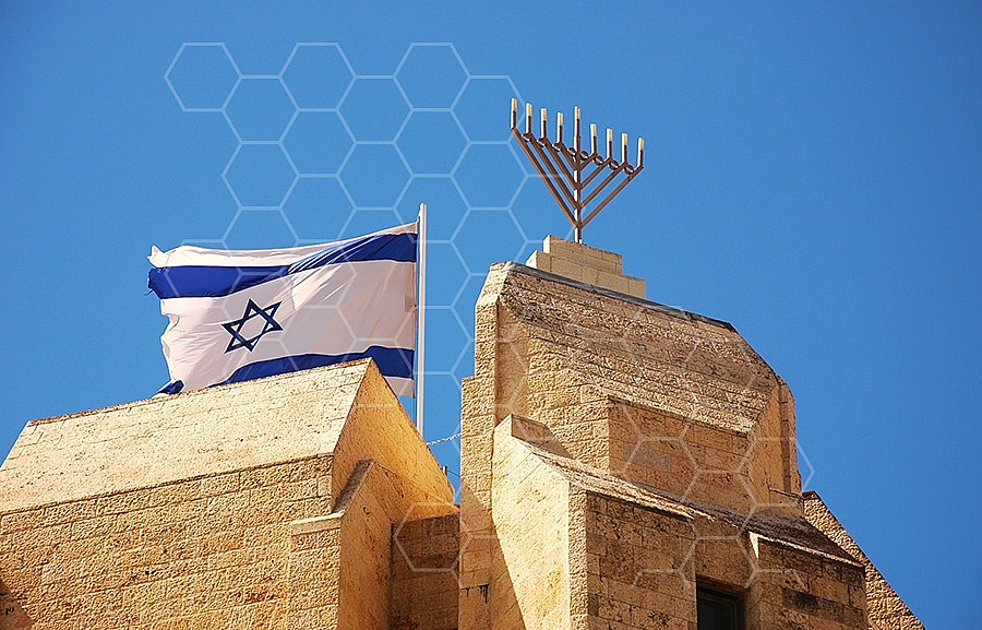 Israel Flag 049