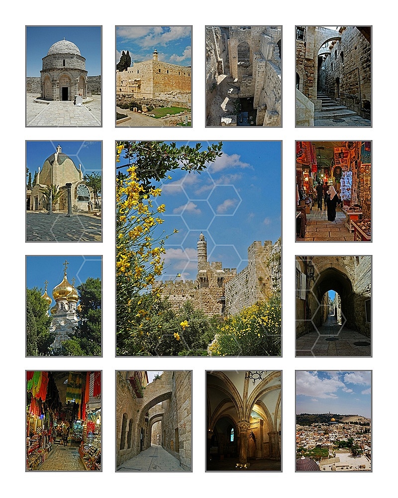 Jerusalem Photo Collages 027