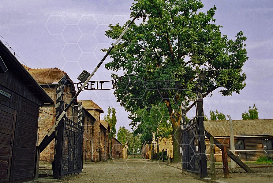 Auschwitz Camp Gates 0014