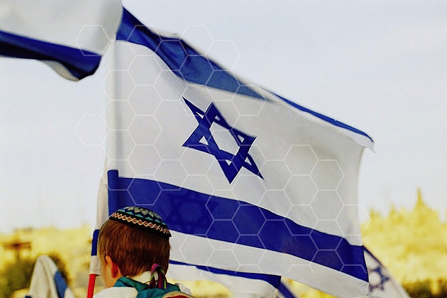 Israel Flag 015