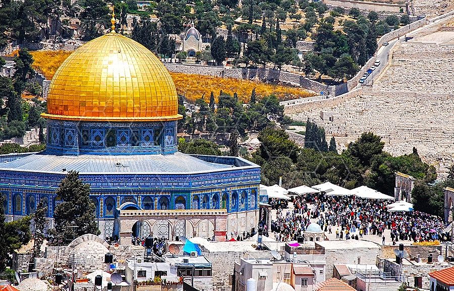 Jerusalem Old City Dome Of The Rock 001