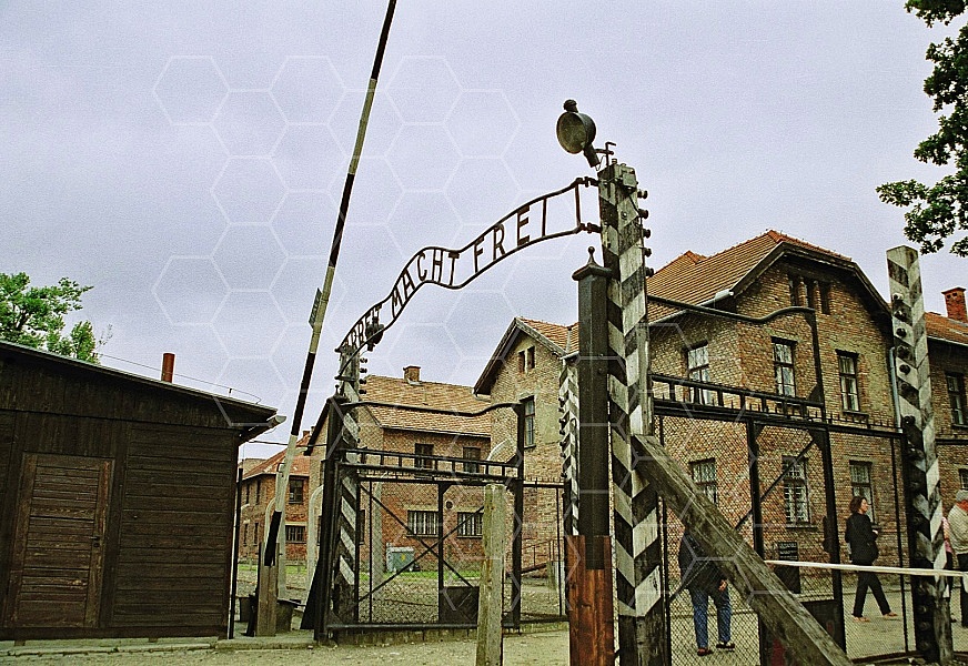 Auschwitz Camp Gates 0001