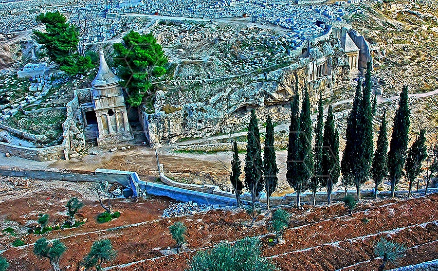 Jerusalem Absalom Tomb 001