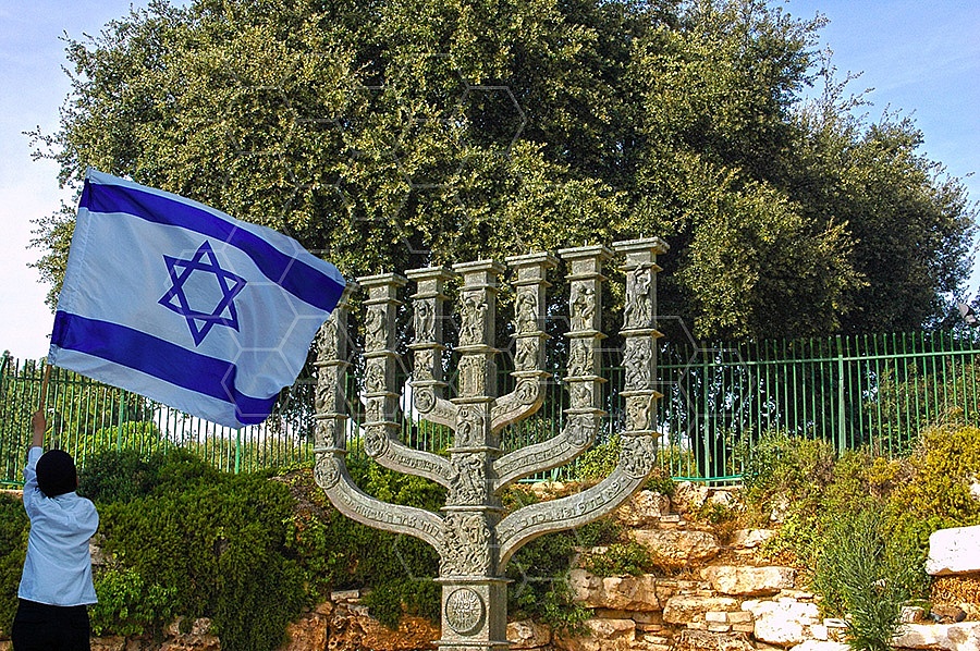 Israel Flag 043