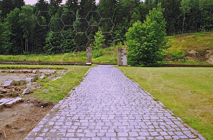 Flossenbürg Entrance Gate 0002
