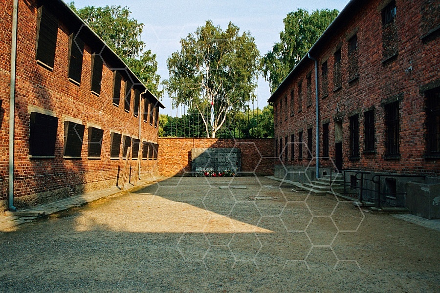 Auschwitz Execution Wall 0004