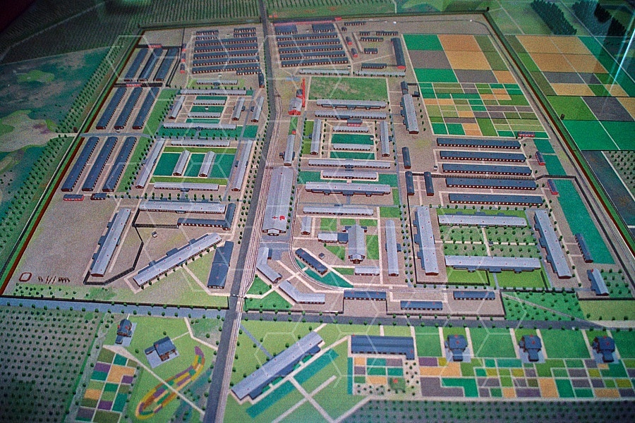 Westerbork Model of The Westerbork Concentration Camp 0001