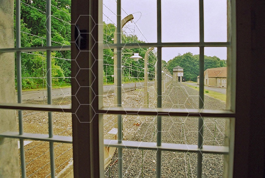 Buchenwald Barbed Wire Fence and Watchtower 0010
