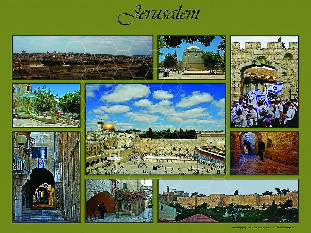 Jerusalem Photo Collages 002