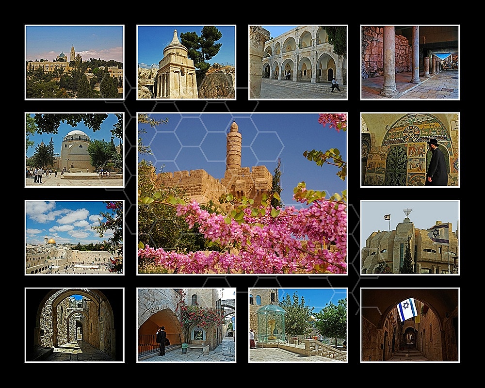 Jerusalem Photo Collages 029