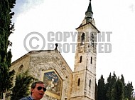 Jerusalem En Karem Church Of The Visitation 0010