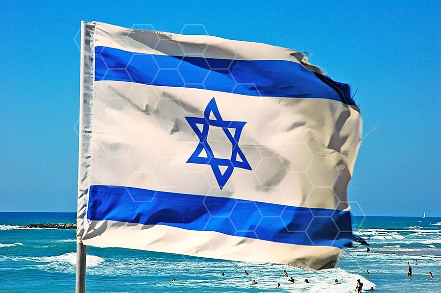 Israel Flag 007
