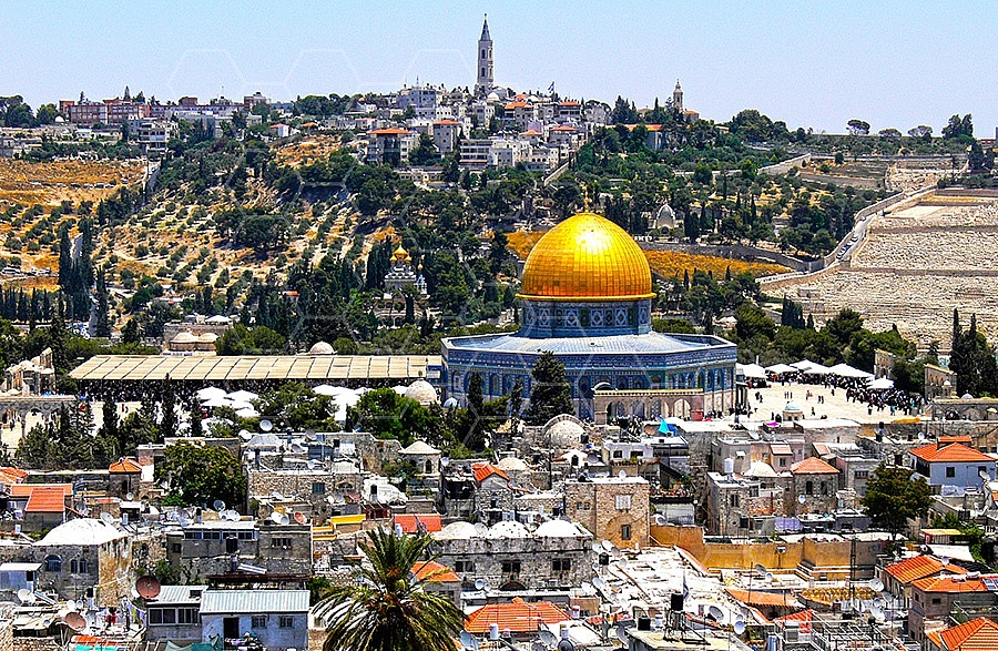 Jerusalem Old City Dome Of The Rock 005
