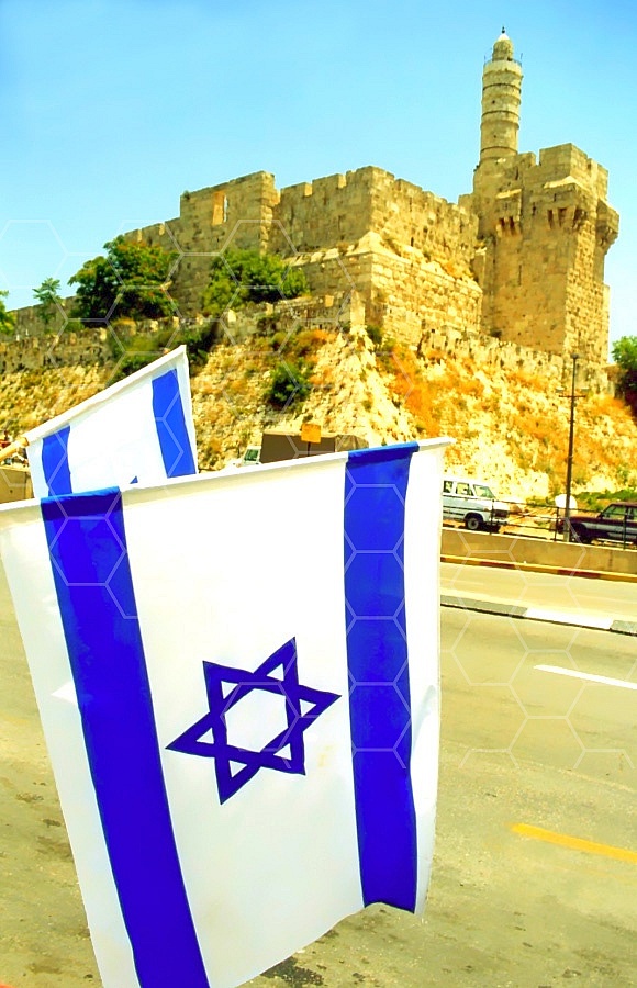 Israel Flag 066