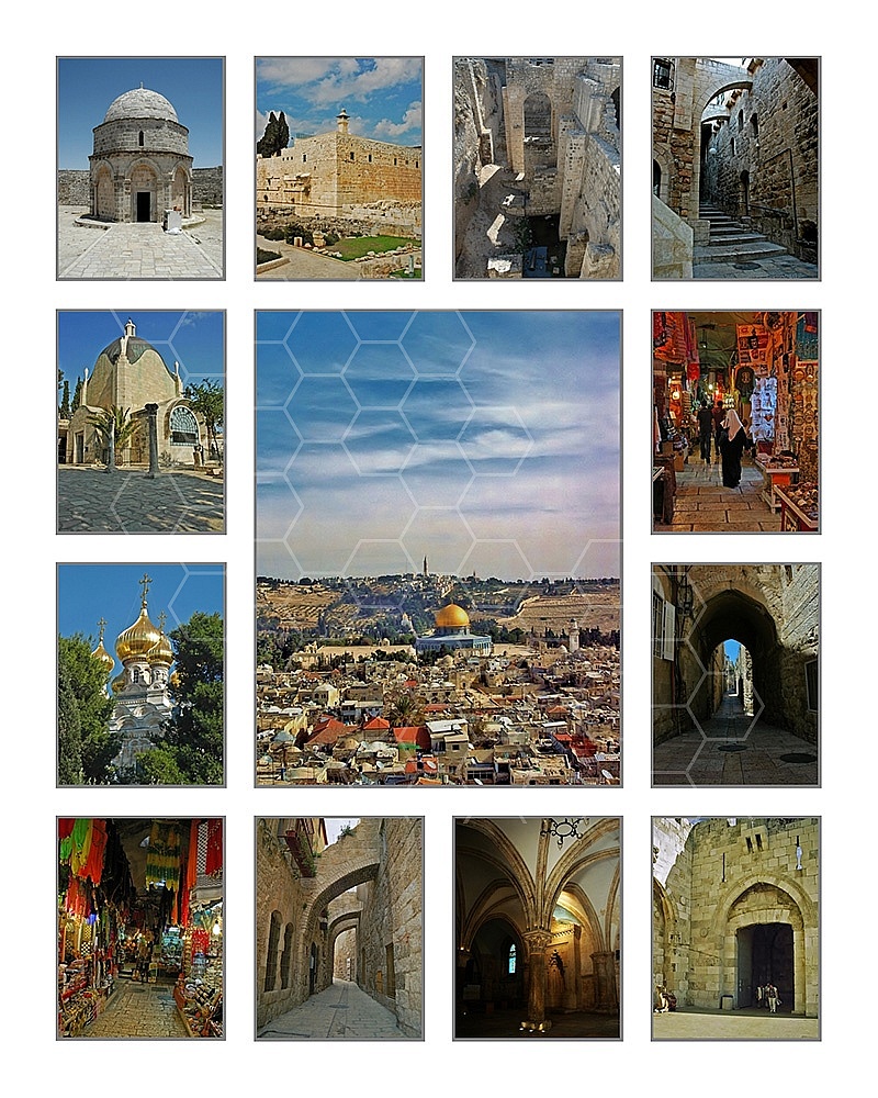 Jerusalem Photo Collages 021