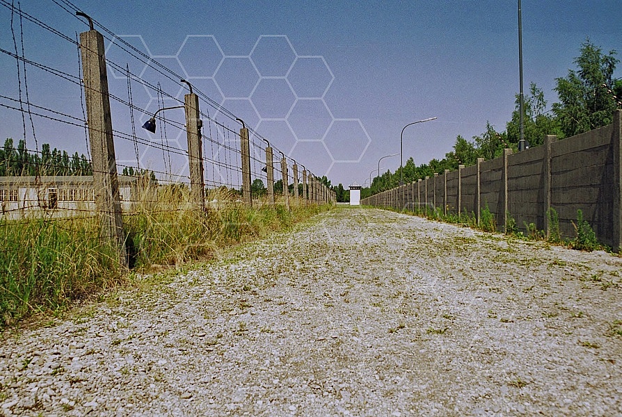 Dachau Barbed Wire Fence 0014