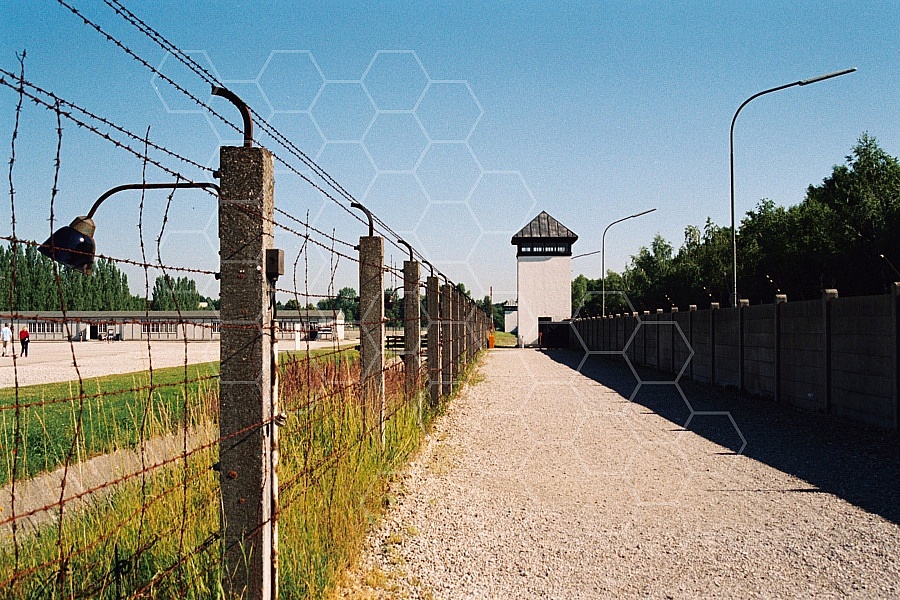 Dachau Barbed Wire Fence 0002
