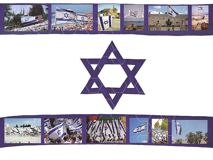 Israel Flag 029