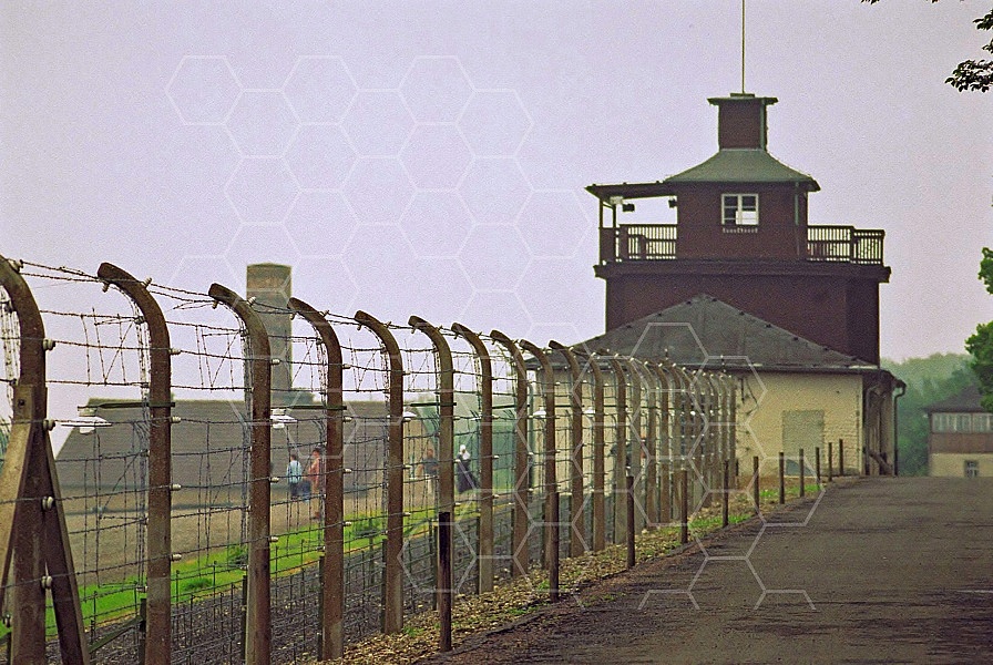 Buchenwald Barbed Wire Fence and Watchtower 0008