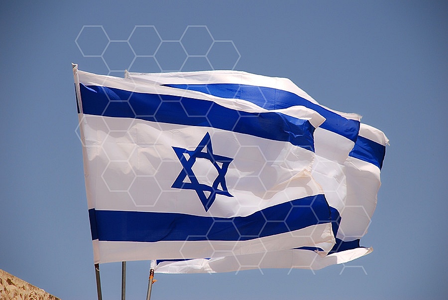 Israel Flag 047