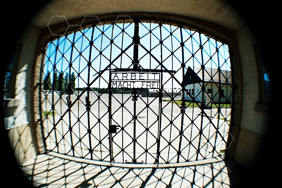 Dachau Entrance Gate 0006