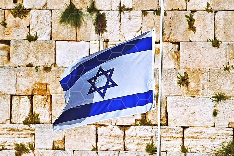 Israel Flag 018