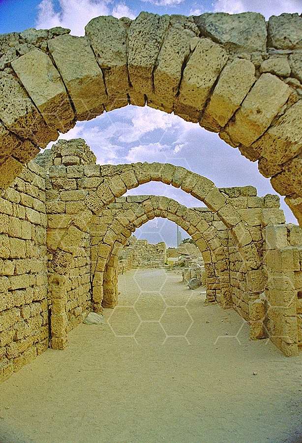 Caesarea Roman Arches 009