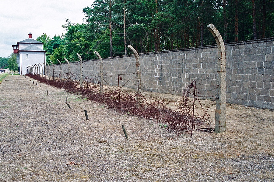 Sachsenhausen Barbed Wired Fence 0006