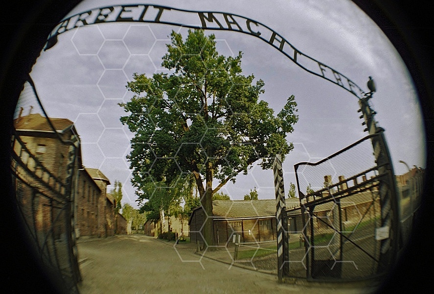 Auschwitz Camp Gates 0009