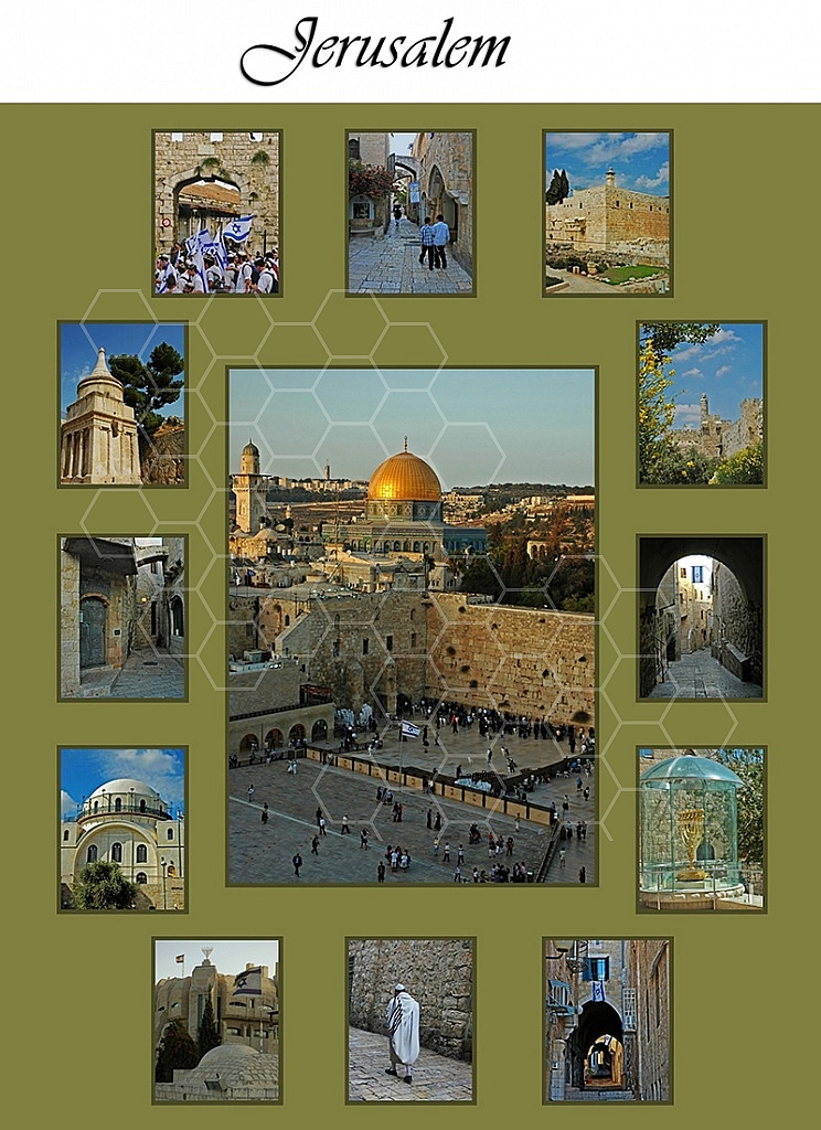 Jerusalem Photo Collages 018