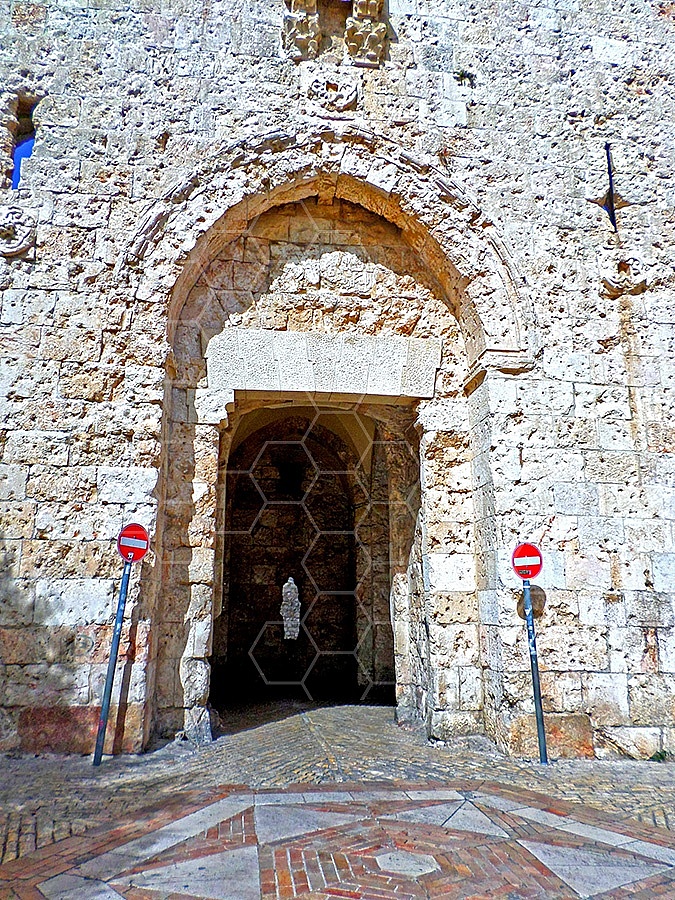 Jerusalem Old City Zion Gate 009