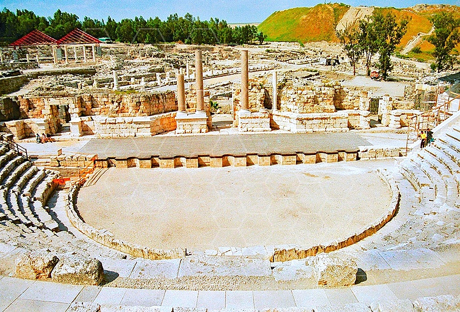 Beit She'an Amphitheater 002
